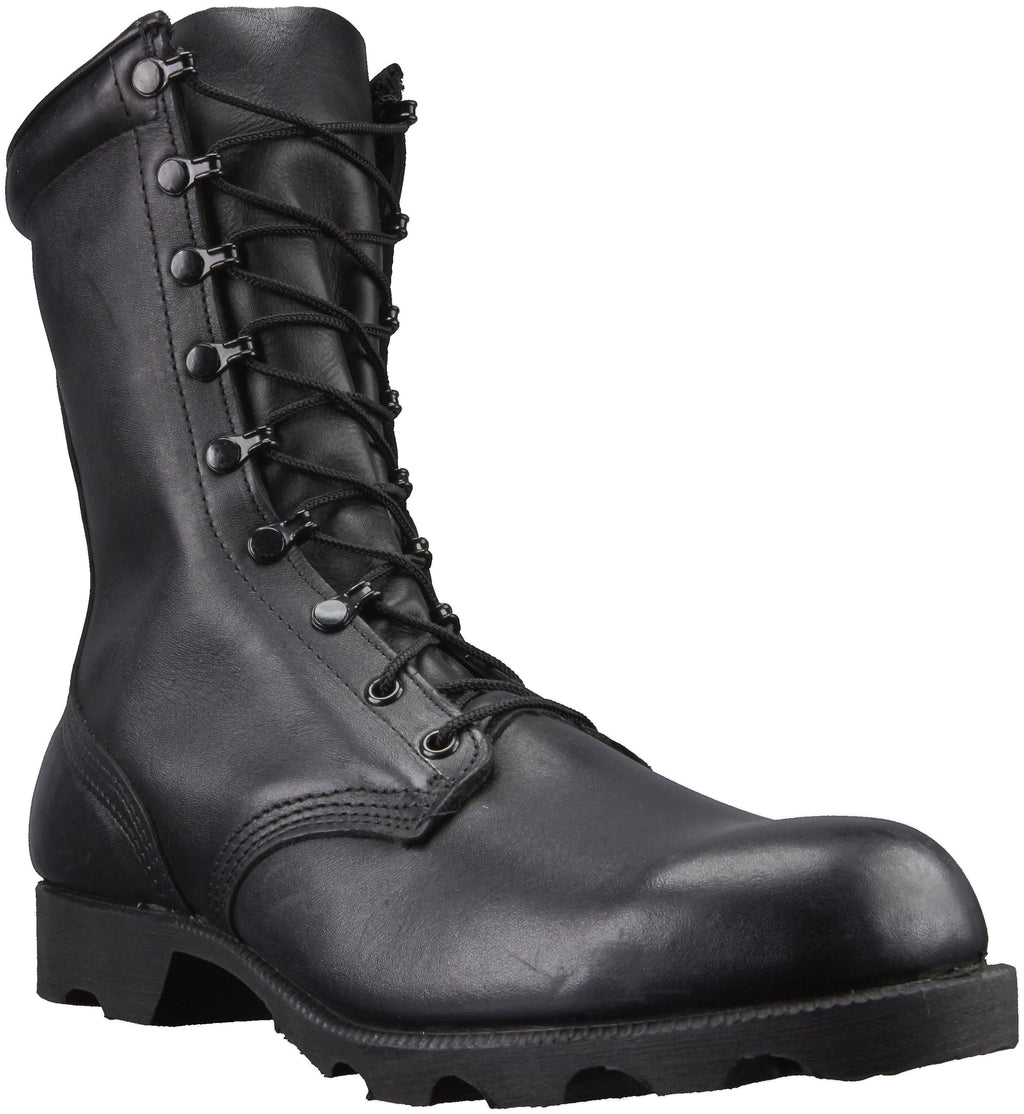 Leather Combat Boot 10"